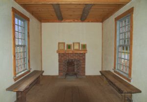 Interior view Thoreau's cabin